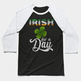 St. Patrick's Day - Shamrock Baseball T-Shirt